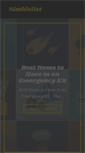 Mobile Screenshot of nimblelist.com